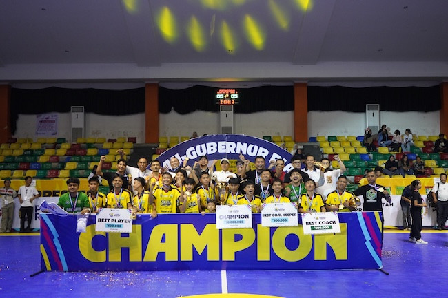 Siak Juara Kejurda Futsal Gubernur Riau Cup 2026 Usai Kalahkan Pekanbaru 9-8