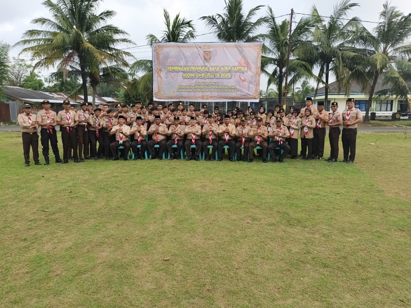 Kodim 0418/Palembang Tutup Perkemahan Saka Wira Kartika 2025: Wujudkan Generasi Tangguh dan Cinta Tanah Air