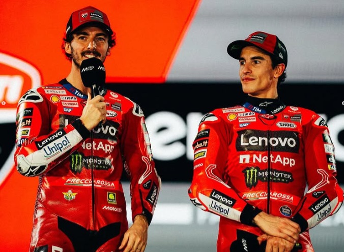 Francesco Bagnaia Buka Suara Terkait Sulitnya Bertandem dengan Marc Marquez