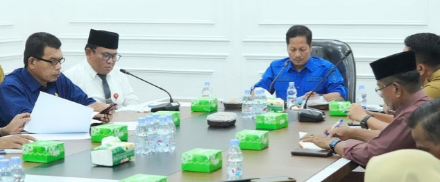 Wabup Kuansing, Pimpin Rapat Lanjutan Sekolah Rakyat