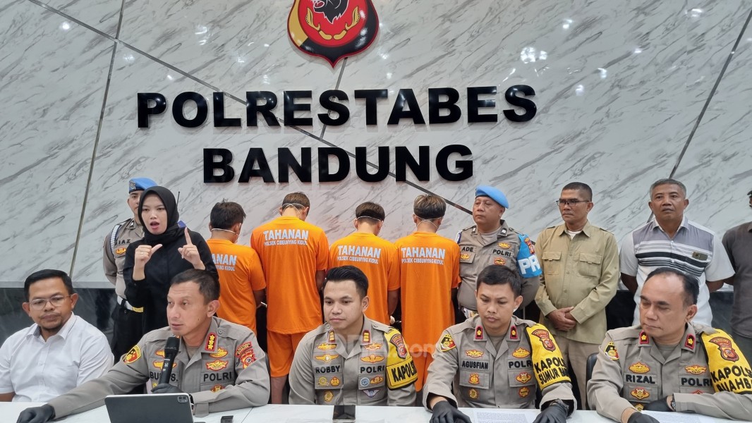 Polrestabes Bandung Tangkap Pelaku Curanmor Modus Mengaku Polisi
