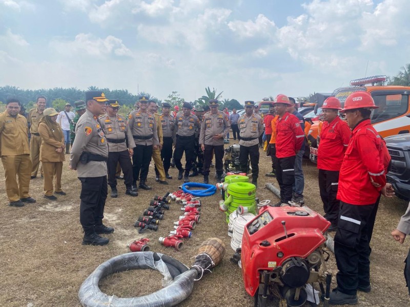 Apel Gelar Pasukan Karhutla Rayon 3  Digelar Tekan Resiko Karhutla Lewat Sinergi Lintas Sektor