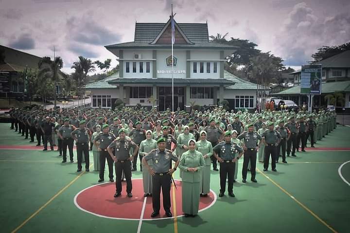 Kunjungan Kerja Danrem 031/Wira Bima ke Kodim 0313/KPR