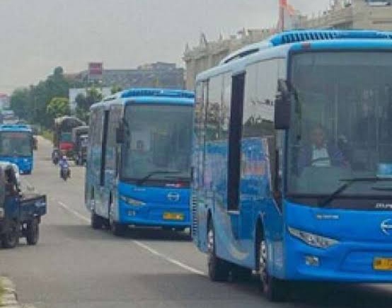 Nasib Tak Jelas, Bus TMP Pekanbaru Kembali Tak Beroperasi