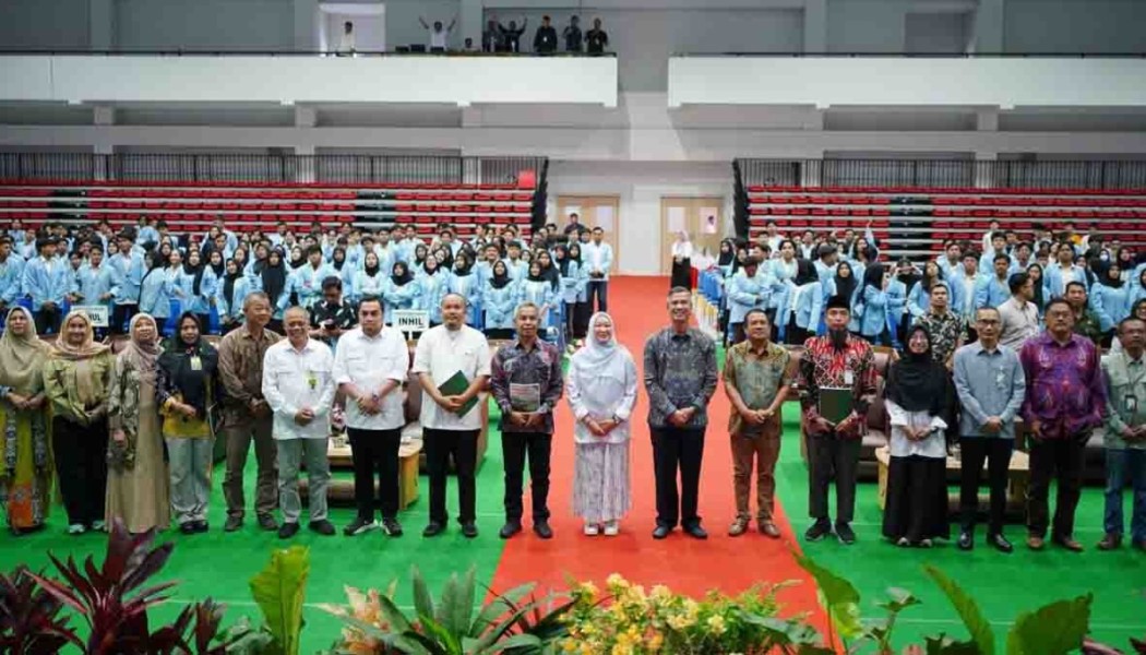 Sebanyak 1.708 Mahasiswa Universitas Riau Dilepas untuk Kukerta, Rektor Tekankan Etika dan Kontribusi