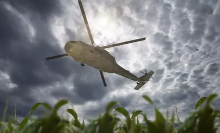 Helikopter Ambulans Jatuh di Jalanan California, 3 Orang Luka Parah