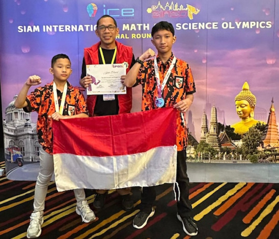 Gerald dan Glenn Manurung Raih Prestasi Gemilang di Ajang SIMSO 2025 Thailand