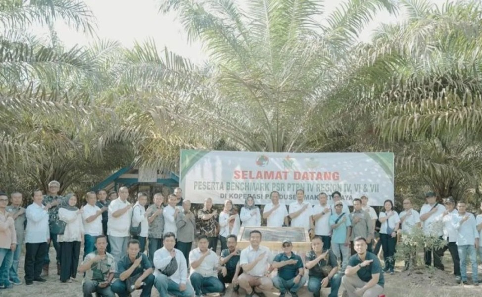 Petani Sawit Tiga Provinsi Antusias ikuti Kemitraan PTPN IV Regional III di Riau
