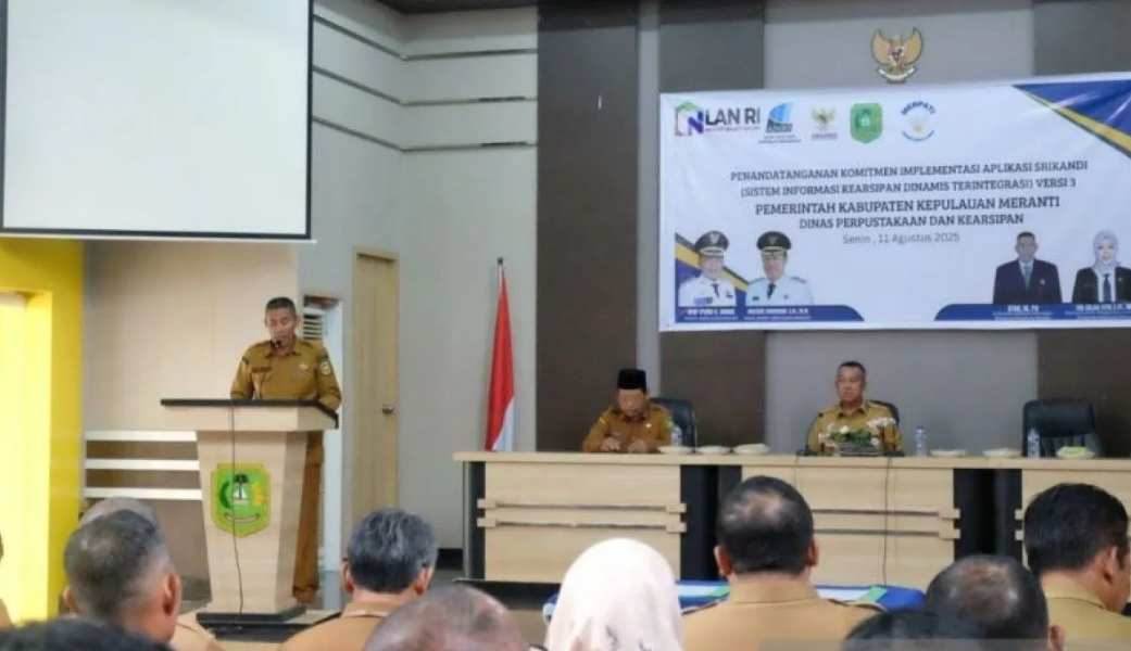 Pemkab Meranti luncurkan SRIKANDI versi 3, arsip digital kini terintegrasi