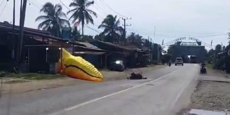 Gegara Mesin Meledak, Atlet Paramotor Riau Gagal Mendarat Sempurna di PON Aceh