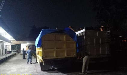Lepas Tembakan, BBKSDA Riau Amankan Dua Truk Kayu Ilegal di SM Kerumutan