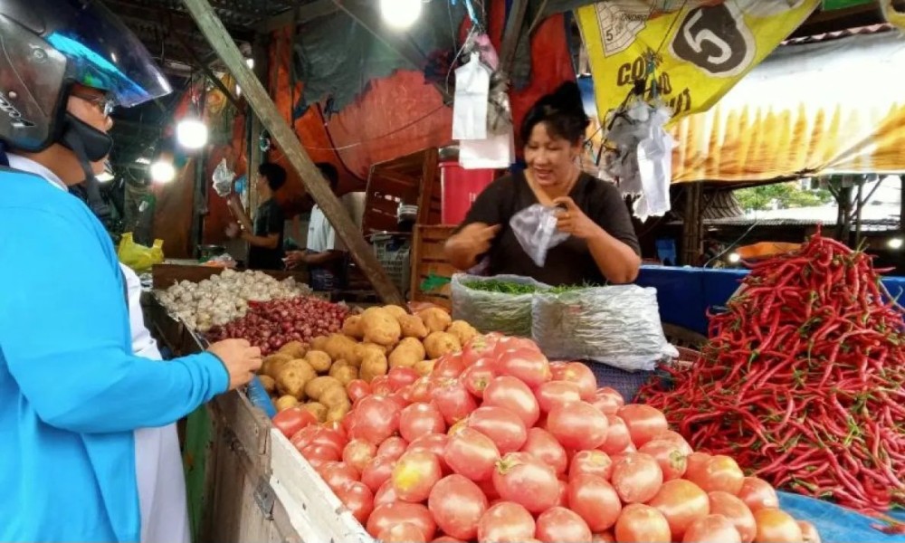 Harga sayuran dan cabai melonjak tembus Rp120.000 per kilogram di Pekanbaru