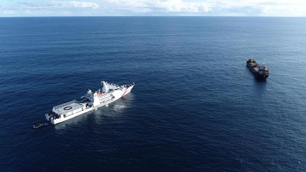 Kapal MV Lena Alami Kerusakan di Laut Natuna Utara, Berhasil Dievakuasi