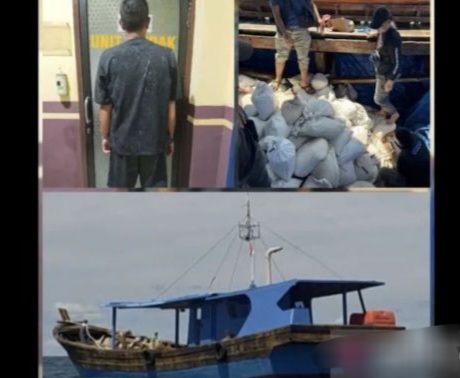 Polda Babel Menggagalkan Penyelundupan 20 Ton Bijih Timah Tujuan Malaysia