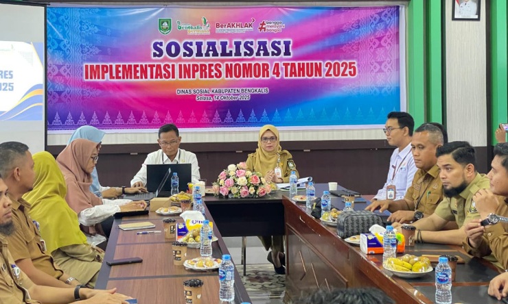 Dinsos Bengkalis Dukung Implementasi Data Tunggal, Pastikan Lebih Akurat dan Tepat Sasaran