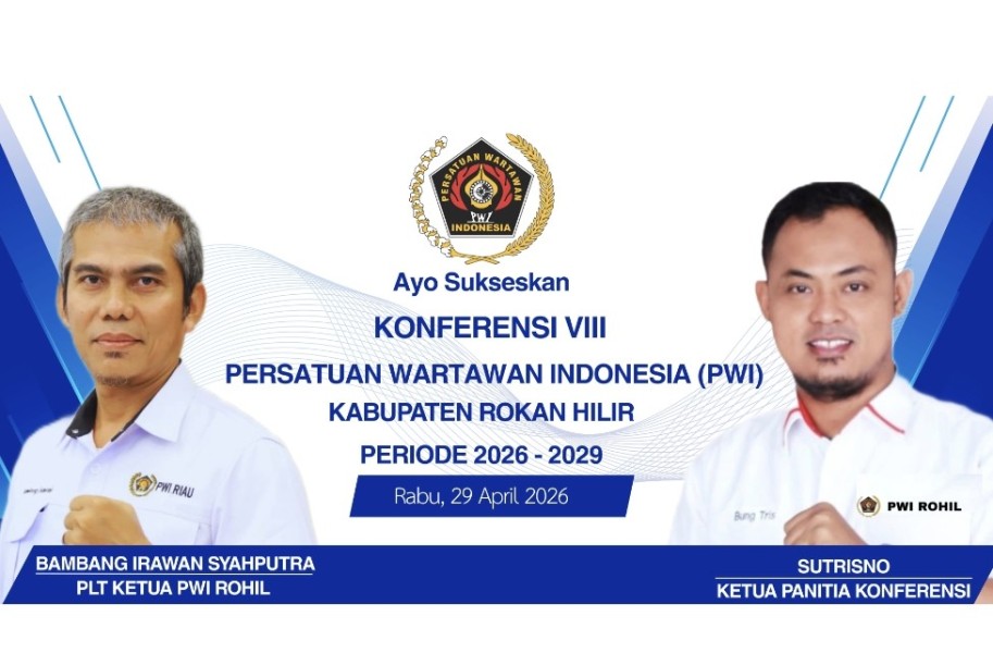 Panitia Konferkab PWI Rohil VIII Buka Pendaftaran Calon Ketua