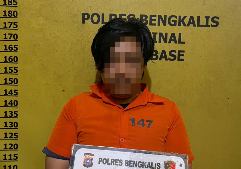 Diduga Lecehkan Ponakan, Paman di Bengkalis Ditangkap Polisi