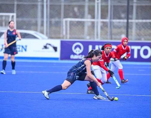 Tahan Hongkong, Timnas Hoki Putri Indonesia Buka Peluang ke Semifinal Piala Asia 2025