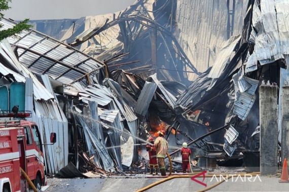 Kebakaran Melanda Pabrik Mainan di Kawasan Industri Kendal