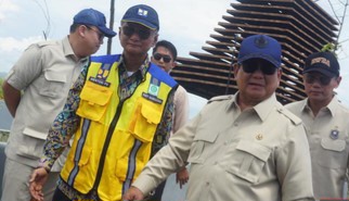 Prabowo Resmikan 5 Infrastruktur Penghubung di 4 Provinsi