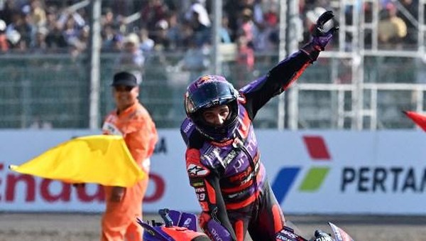 Sisa 5 Seri, Martin Unggul 21 Poin dari Bagnaia