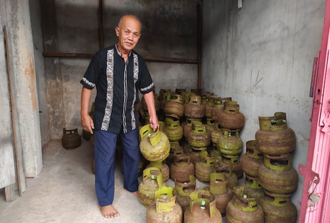 HET Gas Elpiji Turun di Siak, Pangkalan Keluhkan Banyak Tabung Rusak dari Agen