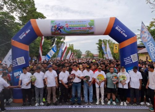 Ribuan Peserta Ramaikan Karhutla Fun Run, Lalu Deklarasi Jaga Lingkungan