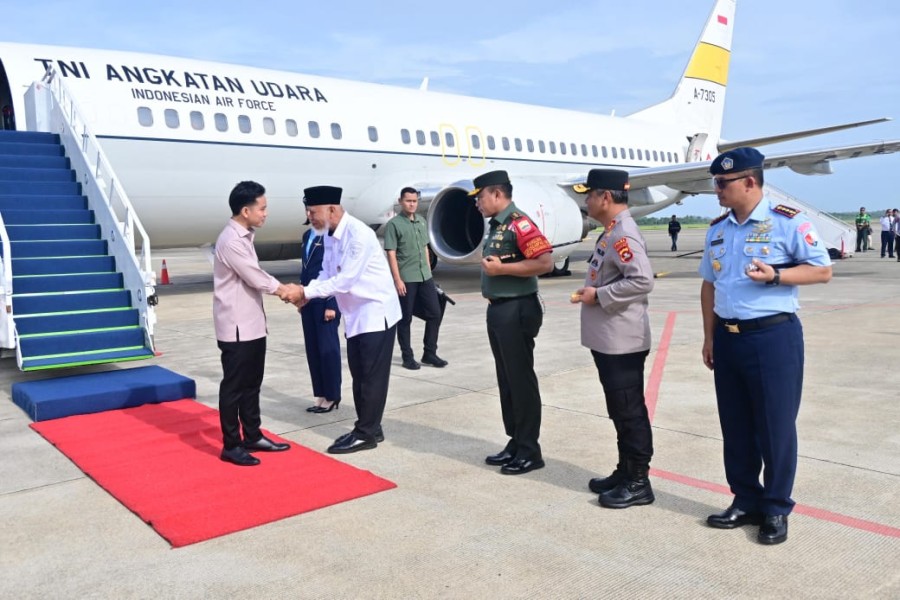 Pangdam I/BB Dampingi Kunjungan Kerja Wapres ke Provinsi Sumatera Barat