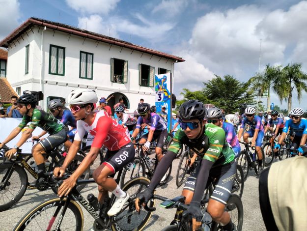 Sisa 59 Peserta, 3 Pebalap Lagi Absen di Etape Final Tour de Siak