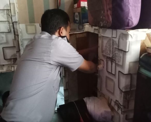 Lapas Pekanbaru Razia Kamar Napi, Sejumlah Barang Terlarang Ditemukan