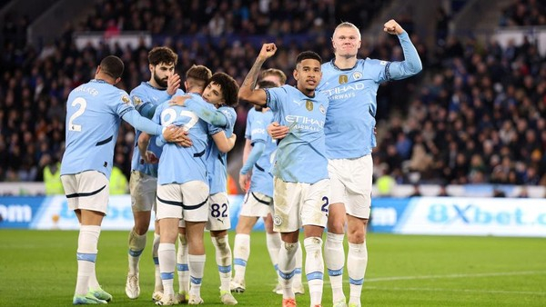 Bertandang ke King Power, Akhirnya Man City Menang Juga!