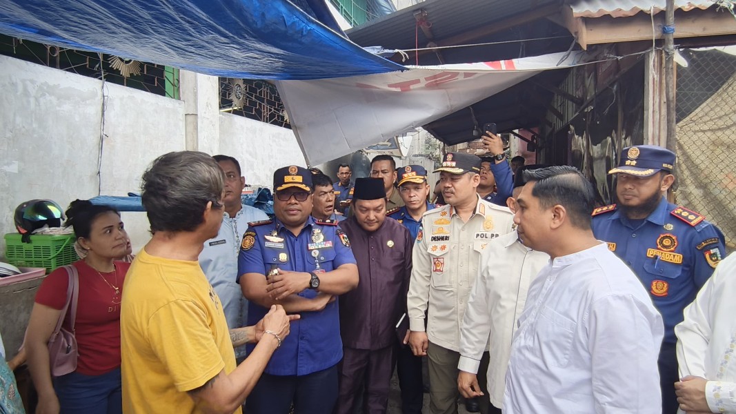Kawasan Padat Penduduk di Sukaramai jadi Sasaran Pertama Perbaikan Instalasi Listrik Gratis Pemko Pekanbaru
