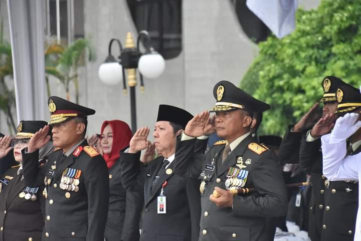 Danrem 031/Wira Bima Hadiri Upacara Hari Pahlawan ke-79 di Provinsi Riau