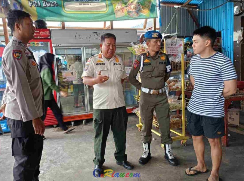 Gudang Hemart Terancam Dibongkar Satpol PP Kepulauan Meranti