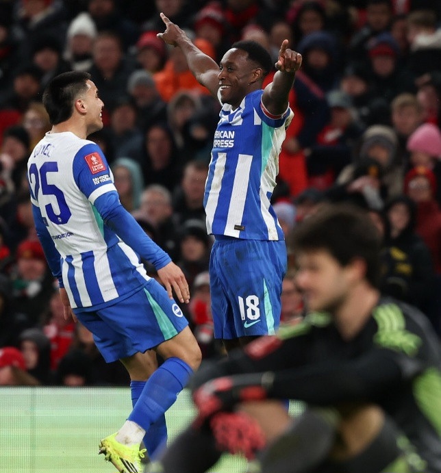 Brighton Singkirkan MU dari Piala FA, Setan Merah Tanpa Trofi Lagi