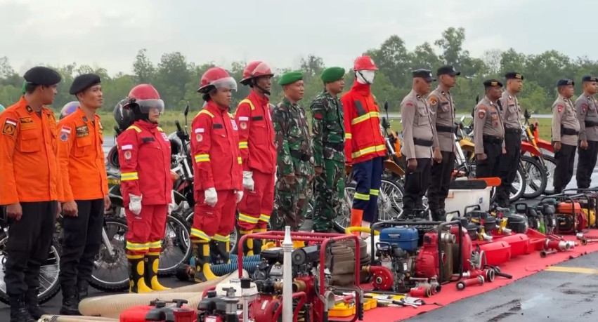 1.300 Personel Disiagakan Tangani Karhutla di Riau