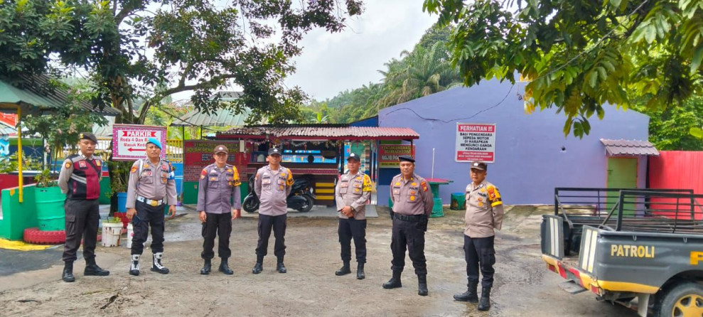 Polsek Kandis Tingkatkan Patroli di Objek Wisata dan Tempat Rawan Guantibmas Selama Libur Panjang