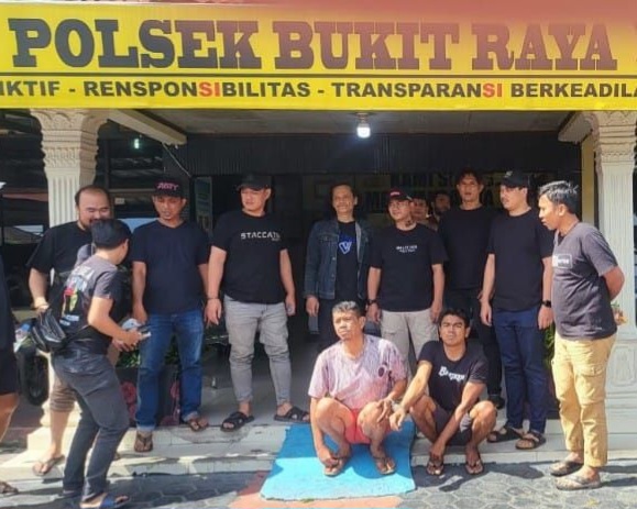 Empat Debt Collector di Pekanbaru Ditangkap Keroyok Perempuan