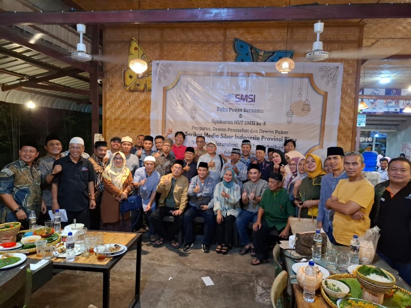 SMSI Riau Gelar Buka Puasa Bersama, Luna: Semoga Kekompakan Kita Terus Terjaga