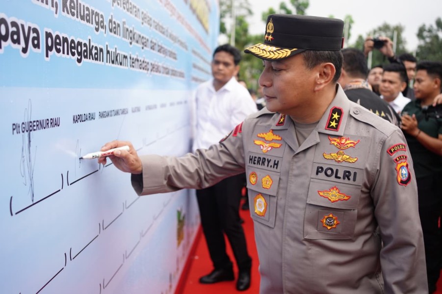 Peredaran Narkotika di Riau Libatkan Jaringan Internasional, Satgas Anti Narkoba Dibentuk