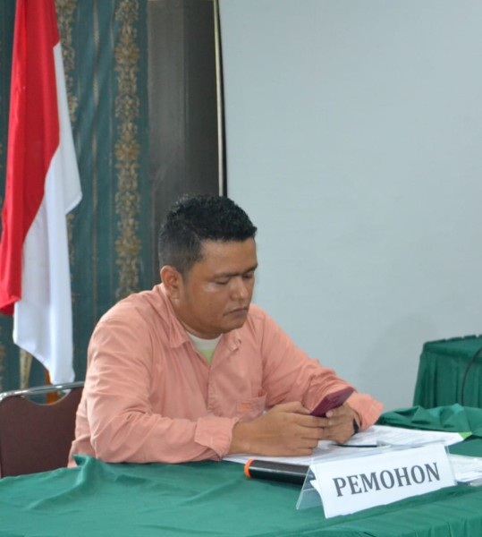 Edwar Pasaribu Ajukan Permohonan Sengketa Informasi ke KI Riau