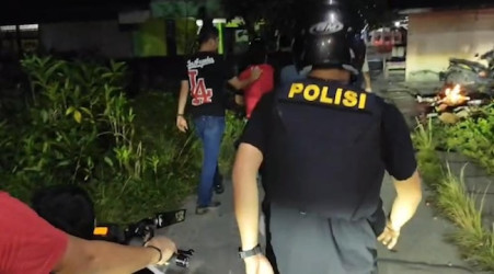Polisi Amankan 3 Bandar dan 8 Pengguna Narkoba di Jalan Pangeran Hidayat