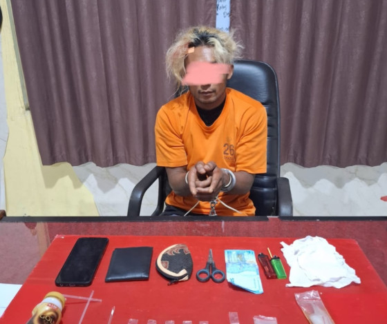 Miliki Sabu, Warga Sungai Keranji Singingi Kuansing Ditangkap