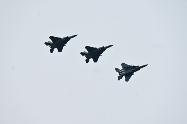 Flight Tempur F-15 USAF Tiba di Pekanbaru, Latihan Cope West 2025 Dimulai