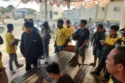 Pengemudi Ojol Ditikam Saat Antar Pakaian Pelanggan ke Hotel