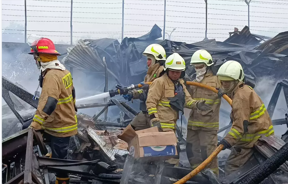 Kebakaran Hebat Melanda Samosir, Warga Terancam Kehilangan Rumah