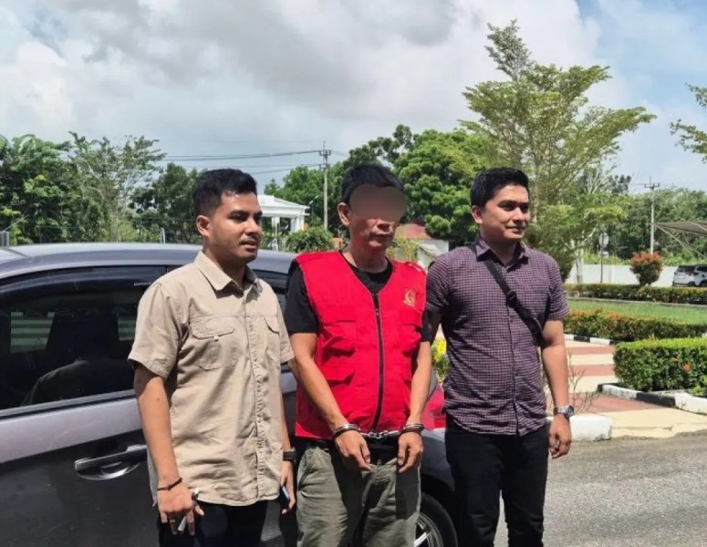 Kejari Rohil Tangkap Buronan Kasus Judi Yang Kabur Hampir Tiga Tahun