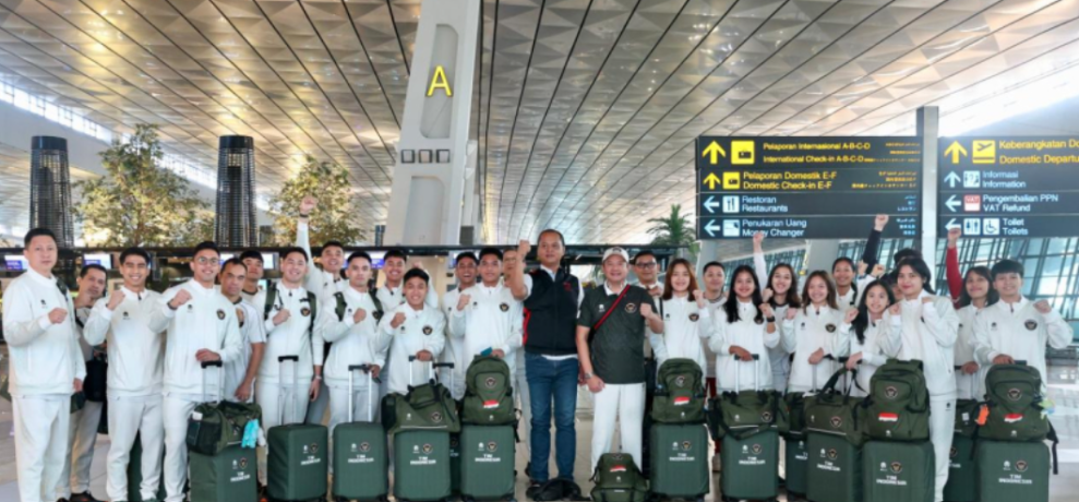 Tim Bulu Tangkis Indonesia Bertolak ke SEA Games 2025, Seluruh Atlet Siap Tempur