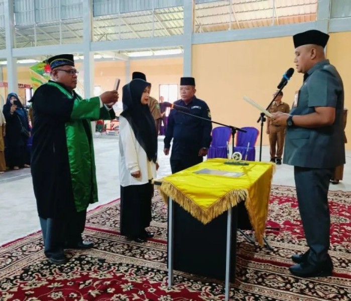 Lantik PAW anggota BPD, ini pesan Camat Bukit Batu