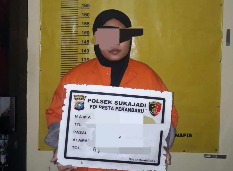 Gelapkan Dana Yayasan Ratusan Juta, Wanita di Pekanbaru Ini Ditangkap